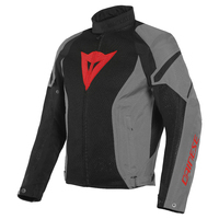 DAINESE AIR CRONO 2 TEX JACKET BLK/CHARCOAL-GRY/CHARCOAL-GRY/48
