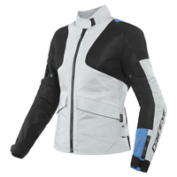 DAINESE AIR TOURER LADY TEX JACKET GLACIER-GRY/PERFORMNCE-BLU/BLK/42