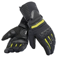 DAINESE SCOUT 2 UNISEX GORE-TEX GLOVES BLACK/FLUO-YELLOW/BLACK/XS