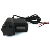 12V Waterproof USB Charger with Handlebar Mount