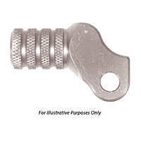 Hammerhead Silver Gear Lever Knurled Tip with Hardware