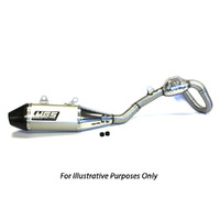 HGS Sherco Complete Stainless Steel Carbon Exhaust System