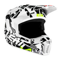 Leatt 2023 3.5 Junior Helmet - Zebra
