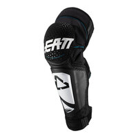 Leatt 3DF Hybrid EXT Knee & Shin Guard - White / Black