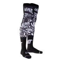Leatt 2024 Knee Brace Socks - Black / White