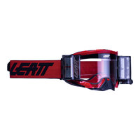 Leatt 5.5 Velocity Google Roll-Off - Red / Clear 83%