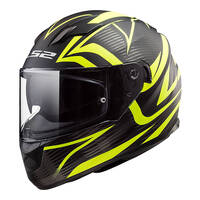 LS2 FF320 Stream Evo Jink Helmet - Matte Black / Hi-Vis