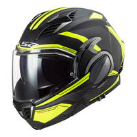 LS2 FF900 Valiant II Revo Helmet - Matte Black / Hi-Vis