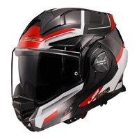 LS2 FF901 Advant X Spectrum Helmet - Black / White / Red
