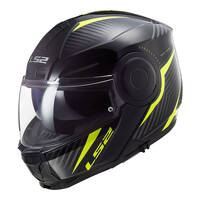 LS2 FF902 Scope Skid Helmet - Black / Hi-Vis
