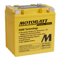 Motobatt Battery Quadflex AGM - MBTX30U