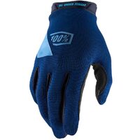 100% Ridecamp Navy Gloves