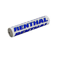Renthal White/Blue SX Handlebar Pad (240mm)