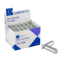 KRONYO Co2 CYLINDERS 16g / 1PCS - EACH (min order 30pcs)