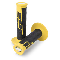 PT GRIP Clampon 1/2 Waffle YELLOW/BLK