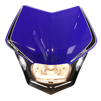 Rtech Blue V-Face Headlight with LED