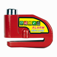 LOK UP 110dB alarm Disc lock Red