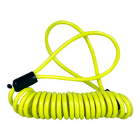 LOK UP DISC LOCK REMINDER CABLE 4MM X 1.5M - YELLOW