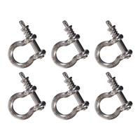 SNAP-D 10MM BOW SHACKLE - 6 PACK SPECIAL