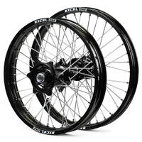 Talon/Excel 21/19 Honda CRF250/450 2014-2022 Black Rim/Black Hub Wheel Set