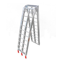 002 ALLOY RAMP FOLDING [226X30cm] 340kg rated X-Barstyle