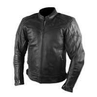 Urban Black Classic Motorcycle Jacket
