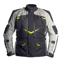 Motodry Jacket "Adventure Trekker" - Black/Grey/Fluro
