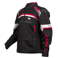 Motodry Jacket "Rapid" - Black/Red