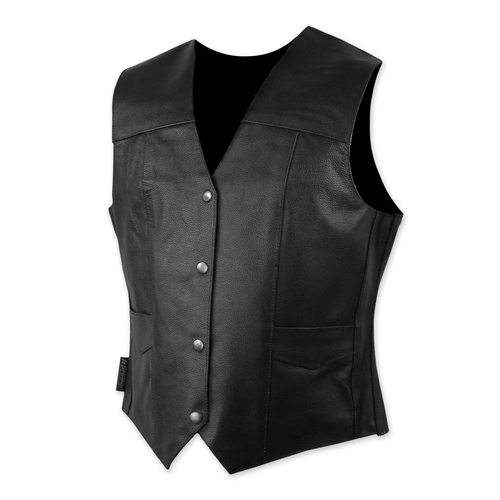 Shark Ladies Leather FV Vest  [Size: 8]