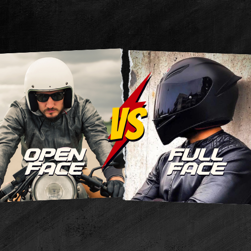 Open-Face vs. Full-Face Helmets: Which One Is the Better Choice?